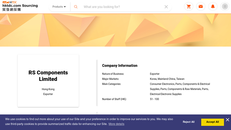Image of RS Components Limited | HKTDC Sourcing