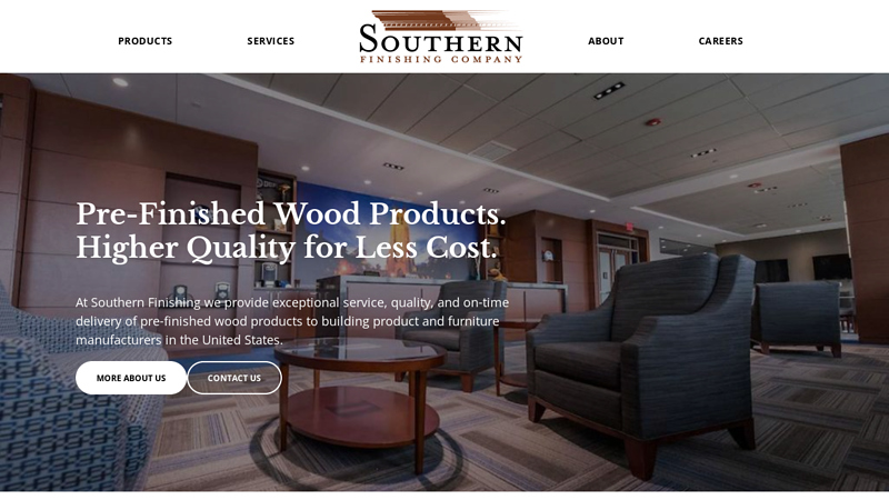 Southern Finishing: Pre-Finished Wood Products for Manufacturers