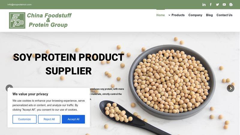 Professional Non-GMO Soy Protein Service Provider