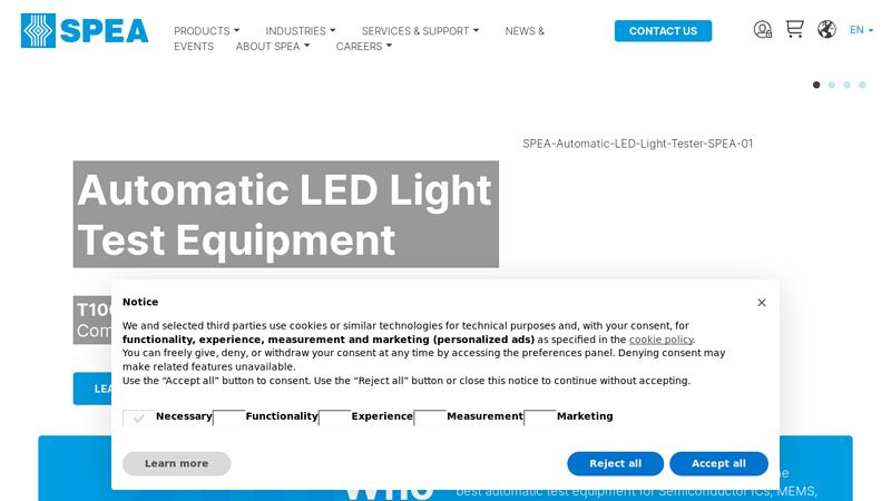 SPEA | Automatic Test Equipment (ATE)