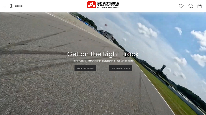 Sportbike Track Time - Motorcycle Track Day Events for All Skill Levels