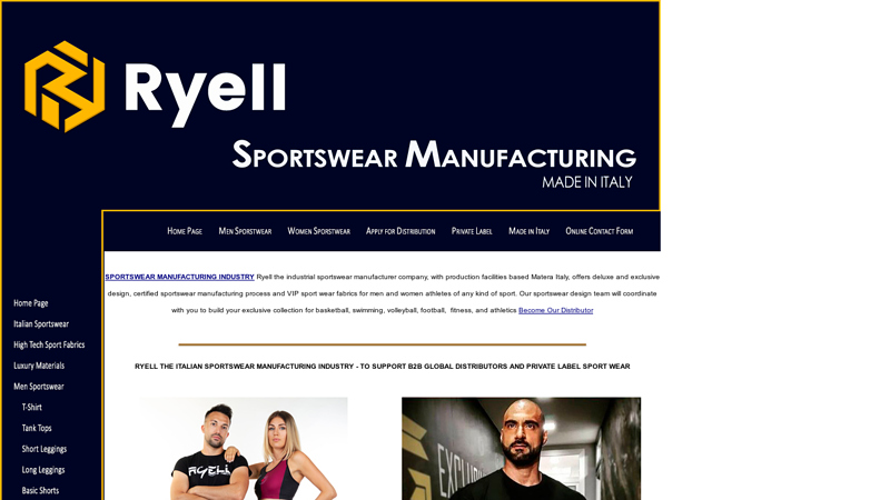 Sportswear manufacturing, Italian sportswear manufacturing company, made in Italy man and woman sportswear manufacturing suppliers, B2B sports clothing manufacturer vendor, Italian luxury sportswear manufacturing supply fitness cloth apparel manufacturing