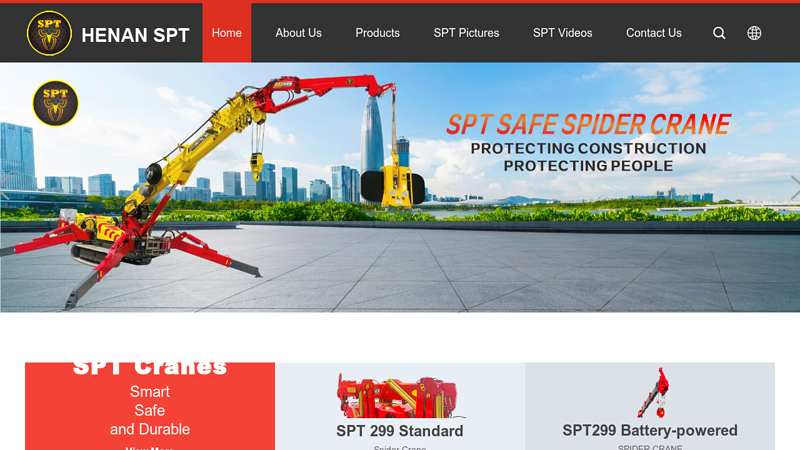 Image of Spider Crane,Mini Crane,Small Crane-China SPT Brand