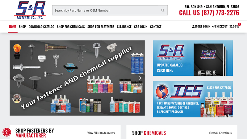 Home - S&R Fastener - Chemical and Fastener Supplier