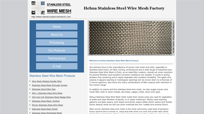 Stainless Steel Wire Mesh- 304 316 Stainless Steel Mesh for Sieves and Stainless Steel Filter Disc