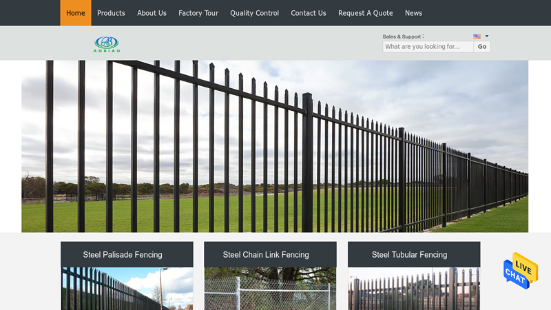 Quality Steel Palisade Fencing & Steel Chain Link Fencing factory from China