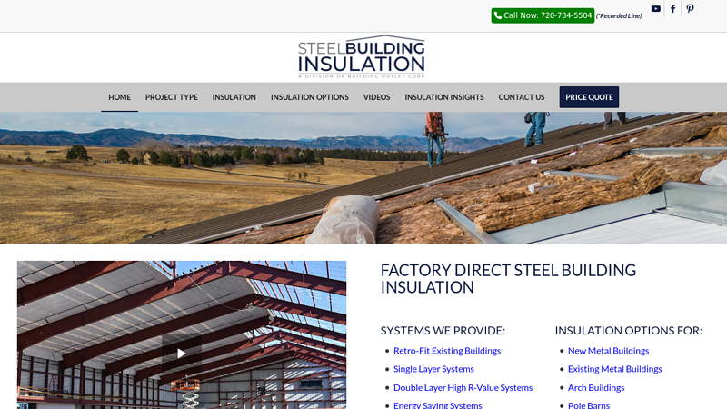 Steel Building Insulation