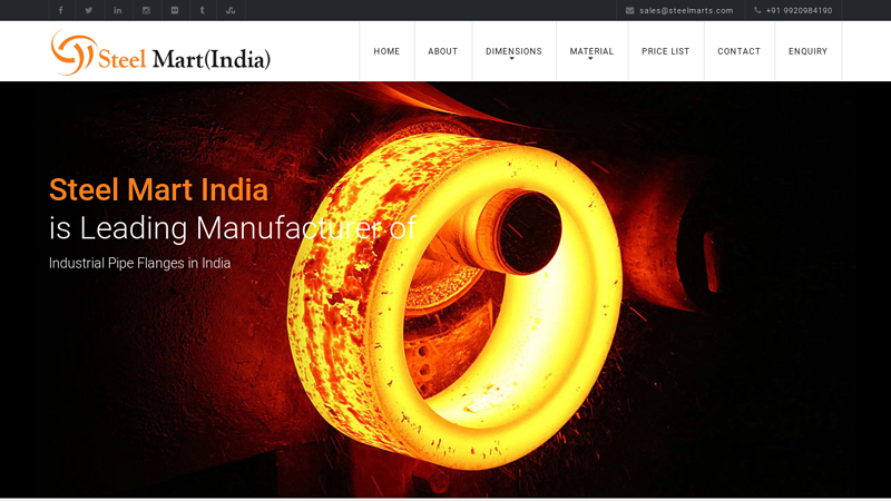 Industrial Steel Pipe Fittings & Pipe Flanges Manufacturer in India