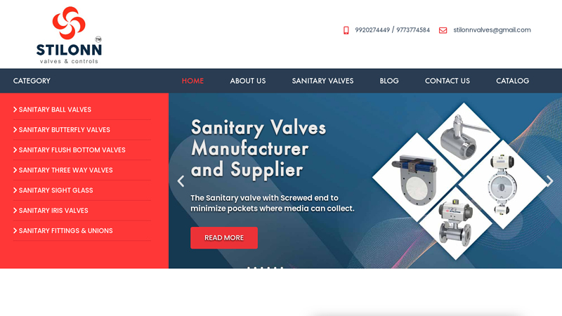 Sanitary Valves Manufacturer and Supplier in Navi Mumbai, India