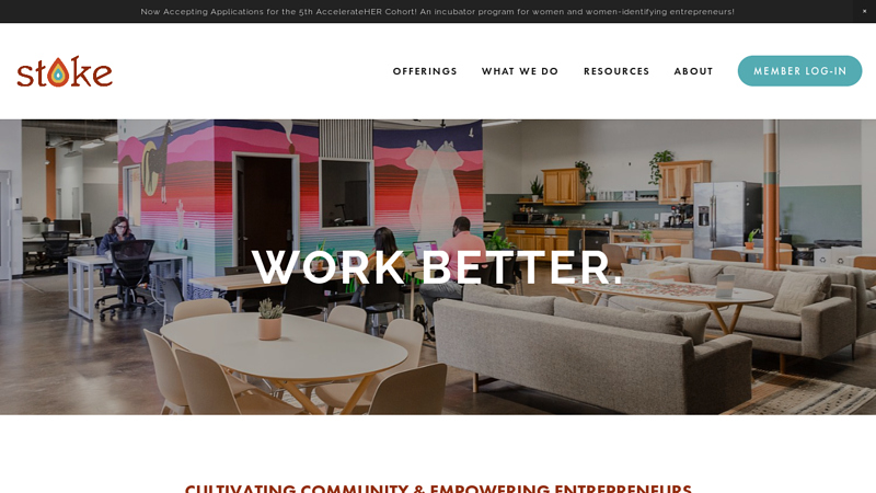 Stoke | Coworking, Meeting, and Office Space