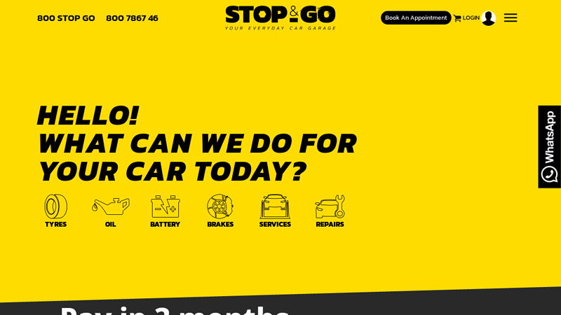 Stop&Go: Your Everyday Car Garage - Complete Car Care Solution