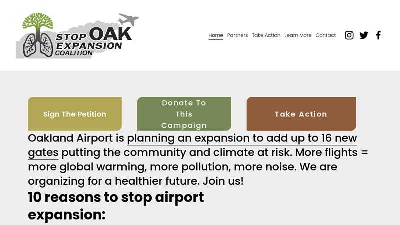 Stop OAK Airport Expansion Coalition