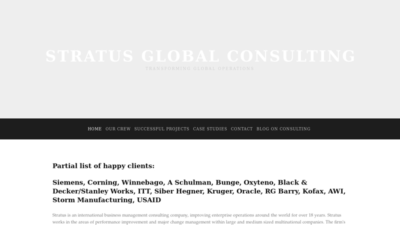 Stratus Global Consulting