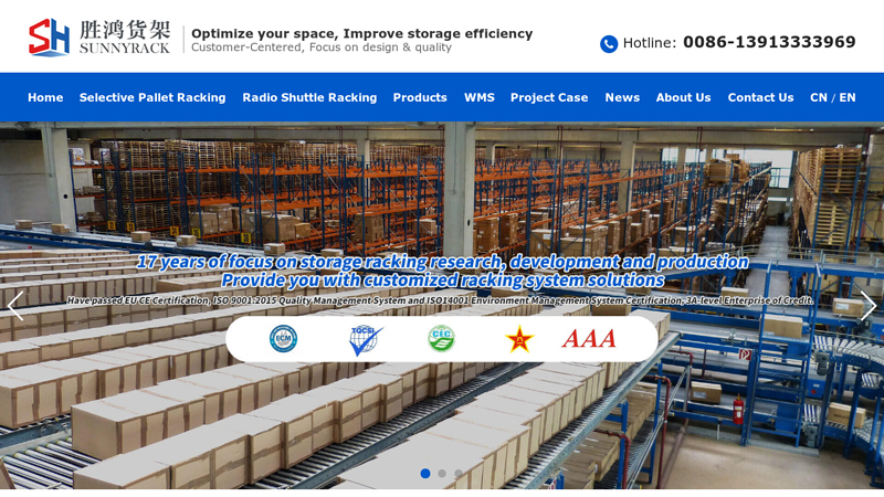 Image of Warehouse, Cantilever, Mezzanine, Racking, Steel and Pallet Rack System ...