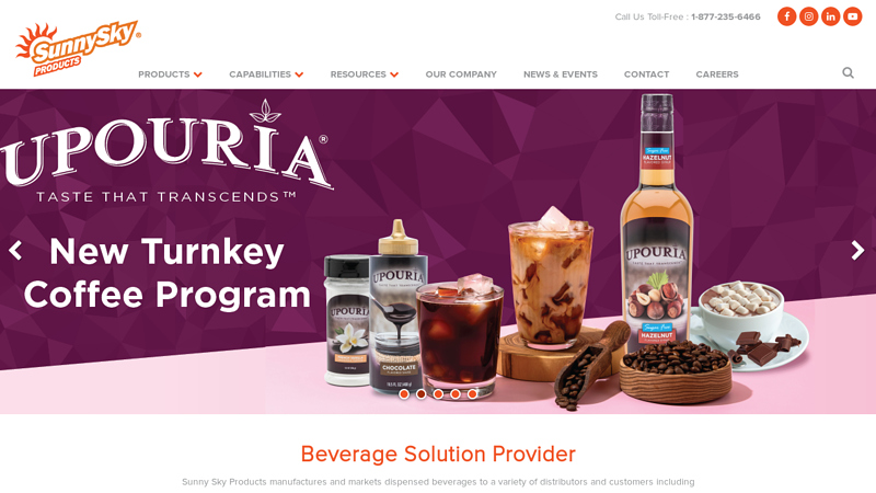 Sunny Sky Products - Beverage Solution Provider