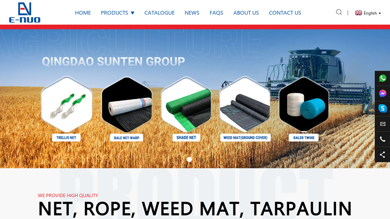 Safety Net, Safety Mesh, Weed Mat, Tarpaulin - Sunten