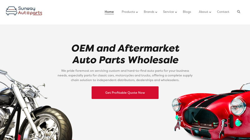 Classic / Modern Auto Parts Manufacturer and Supplier - Sunway Autoparts