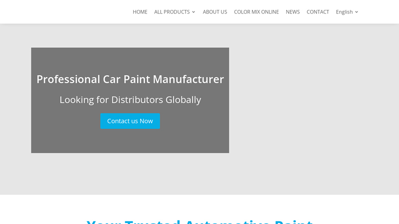 China Car Paint Manufacturer,Automotive Paint Suppliers