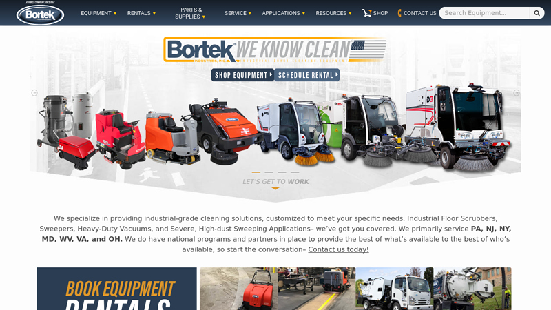 Industrial Cleaning Equipment - Bortek Industries, Inc.?