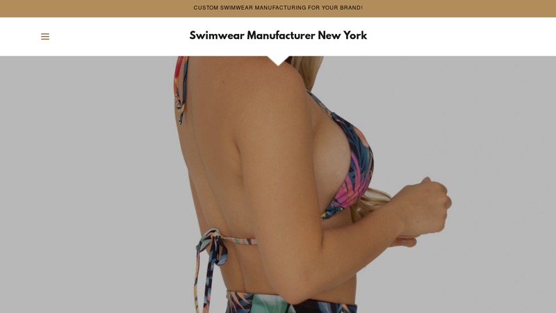 Swimwear Manufacturing New York - Swimwear Manufacturing