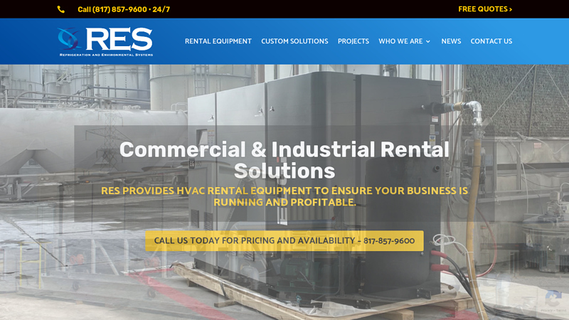 Home Refrigeration and Environmental Systems RES - RES Commercial and Industrial Rentals