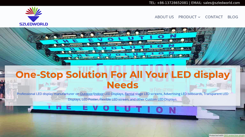 Image of Best Outdoor LED Display Manufacturer in China