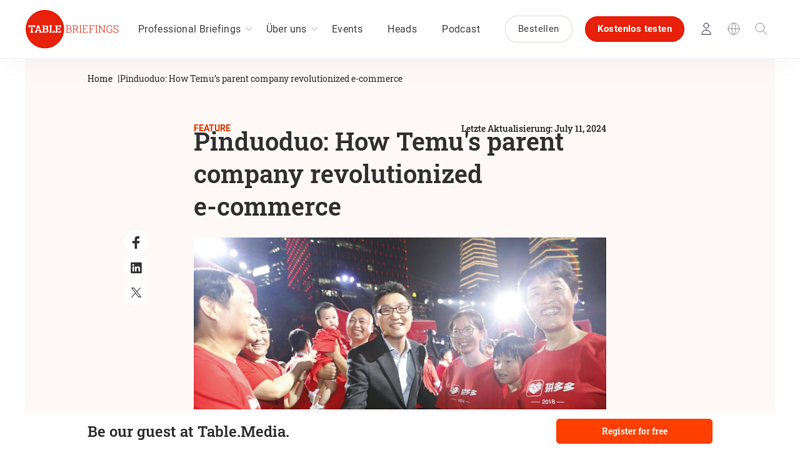 Image of Pinduoduo: How Temu