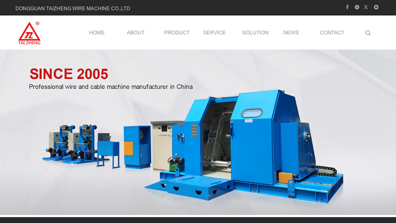 Wire Cable Extrusion Machine Manufacturer in China | Taizheng