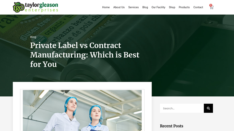 Image of Private Label vs Contract Manufacturing: Which is Best?