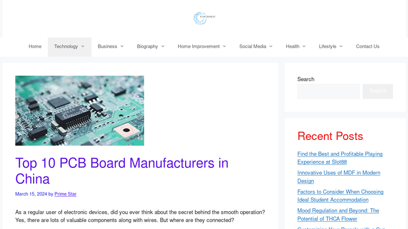 Image of Top 10 PCB Board Manufacturers in China