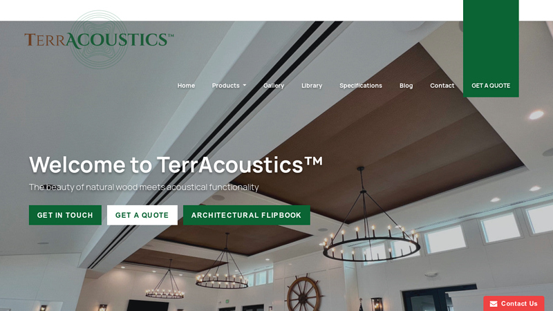 Acoustic Wood Panels: Soundproof Acoustical Wall System TerrAcoustic C TerrAcoustics?