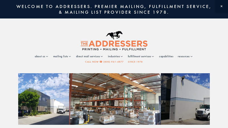 Direct Mail, Fulfillment Services, Mailing List | Addressers