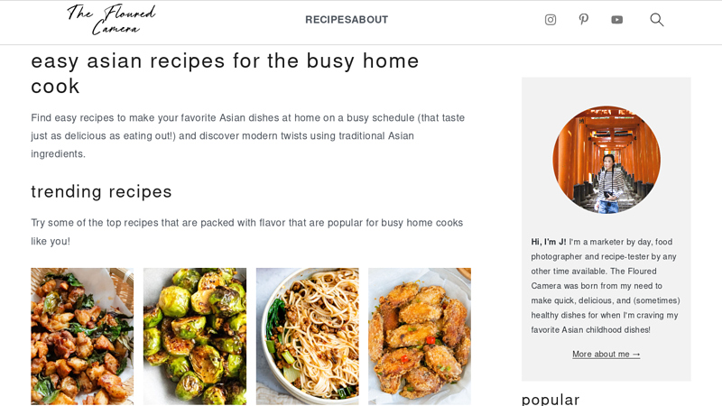 Easy Asian Recipes for the Busy Home Cook - The Floured Camera