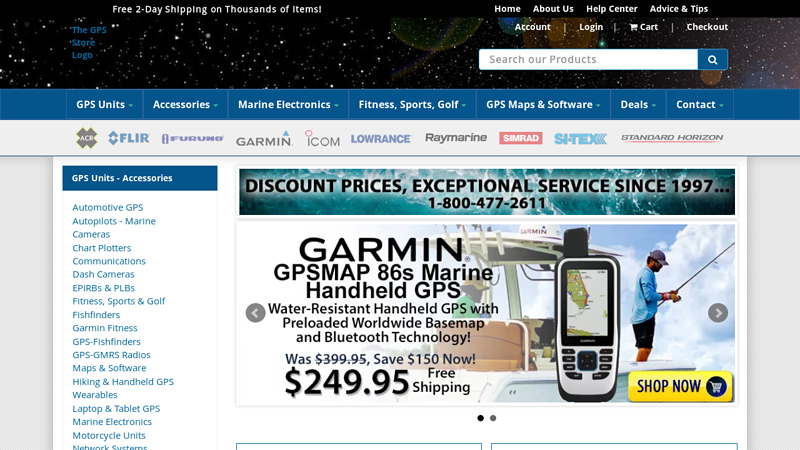 The GPS Store, Inc. GPS Systems, Marine Electronics