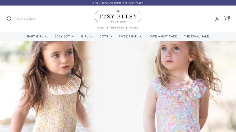 Best Quality Tween, Kids & Baby Clothing | The Itsy Bitsy Boutique