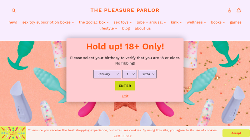 Expert-Curated Sex Toys & Bespoke Subscription Boxes C The Pleasure Parlor