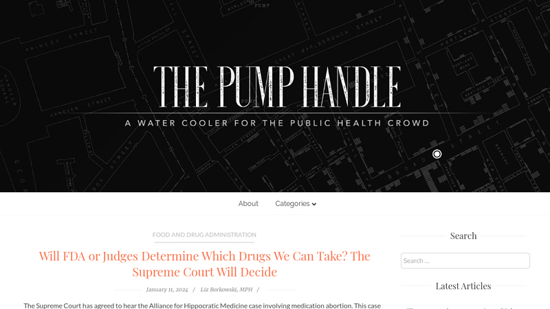 The Pump Handle - A Water Cooler for the Public Health Crowd