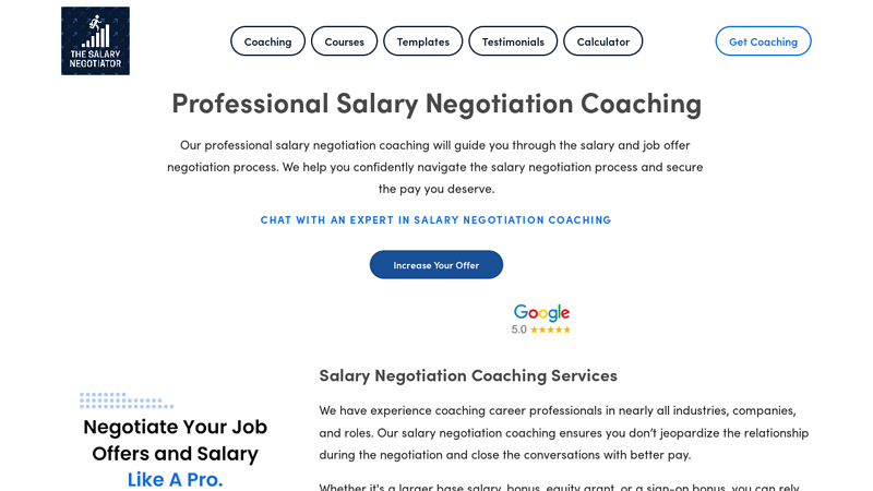 The Salary Negotiator | Salary Negotiation Coaching