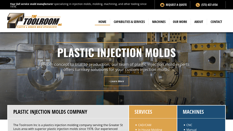 St Louis plastics injection molding company - The Toolroom