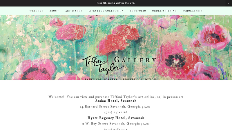 Savannah Art Galleries | Tiffani Taylor Gallery