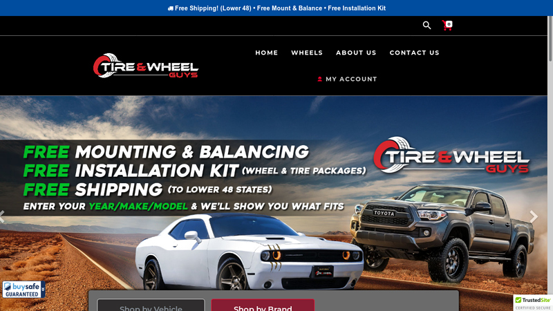 Tire & Wheel Guys | Complete Online Source for Custom Wheels