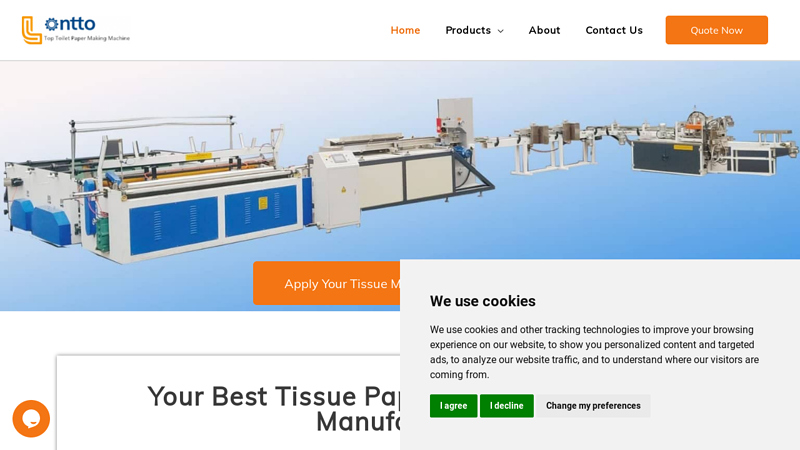 Image of Tissue Paper Machine Manufacturer in China | Your Reliable Supplier