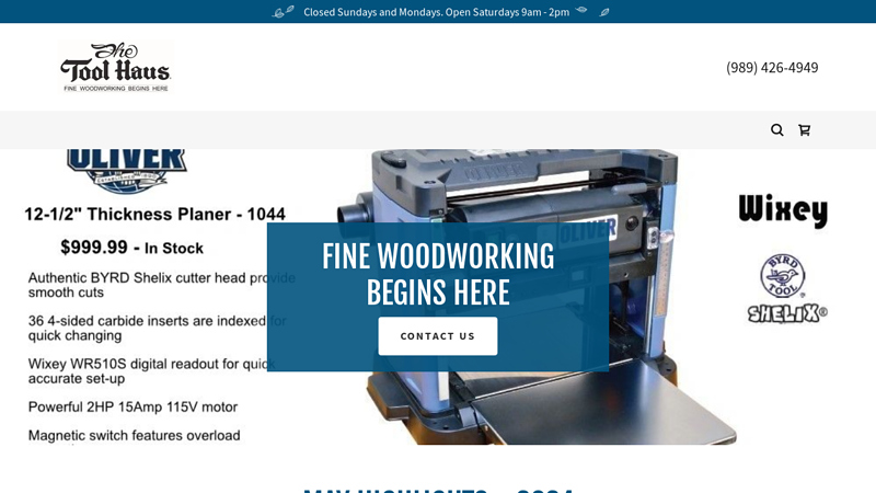 The TOOL Haus - Woodworking, Woodworking Machines, Woodworking Tools