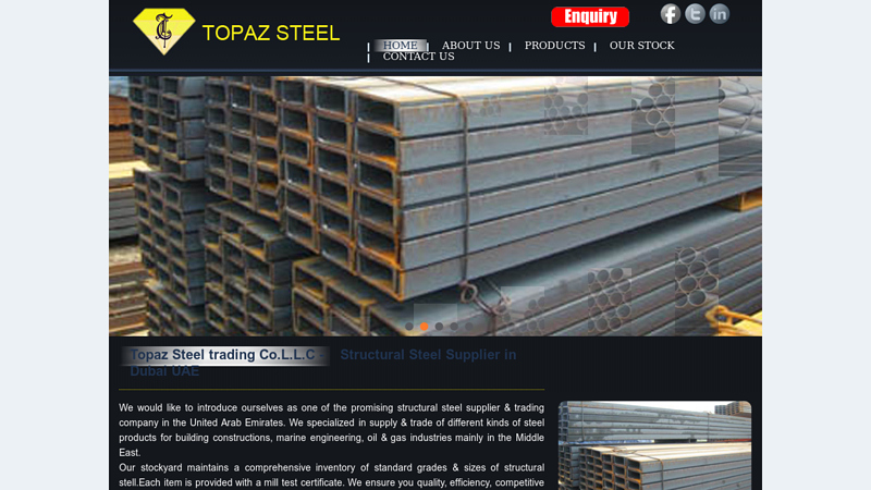 Image of Structural Steel Supplier in Dubai UAE