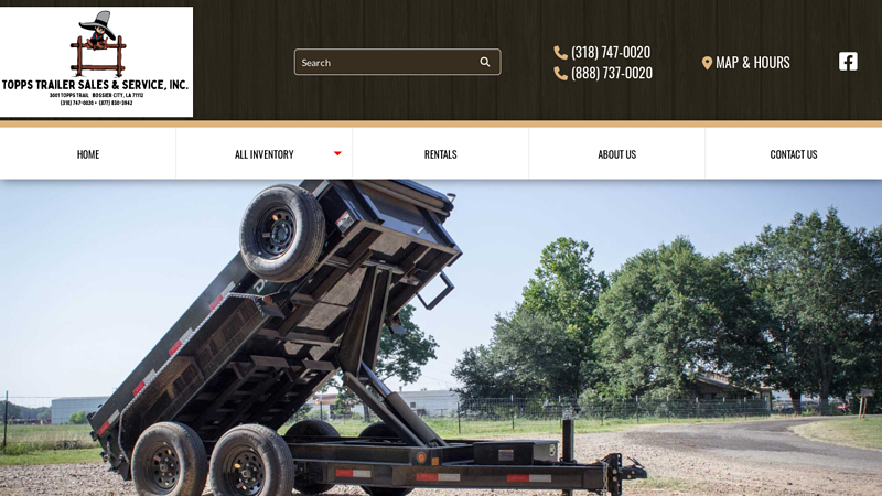 Home | Trailer Dealership in Bossier City, LA | Utility Trailers | Cargo Trailers | Equipment Trailers | Horse Trailers