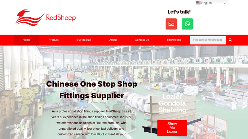 Shop Fittings Supplier | Store Fixtures MFG - RedSheep