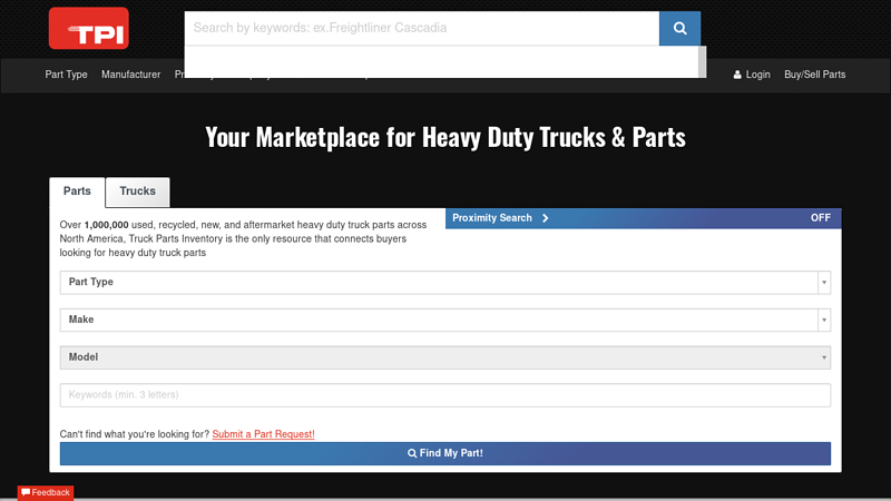 Used, Recycled, New, and Aftermarket Heavy Duty Truck Parts