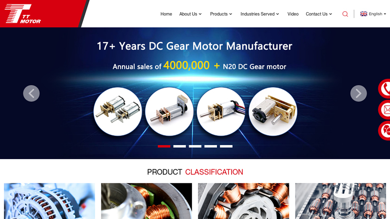 High Quality China Micro DC Motor Supplier Factory