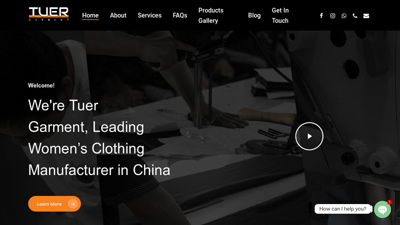 Image of Tuer Garment | Clothing Manufacturer in China