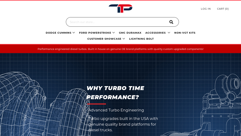 Turbo Time USA - Precision Built Performance Turbos for Diesel